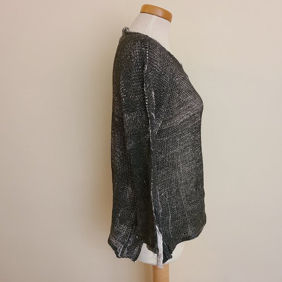 Skif/Skifo Oversized Unstructured Painted Tunic Sweater - Picture 3 of 10